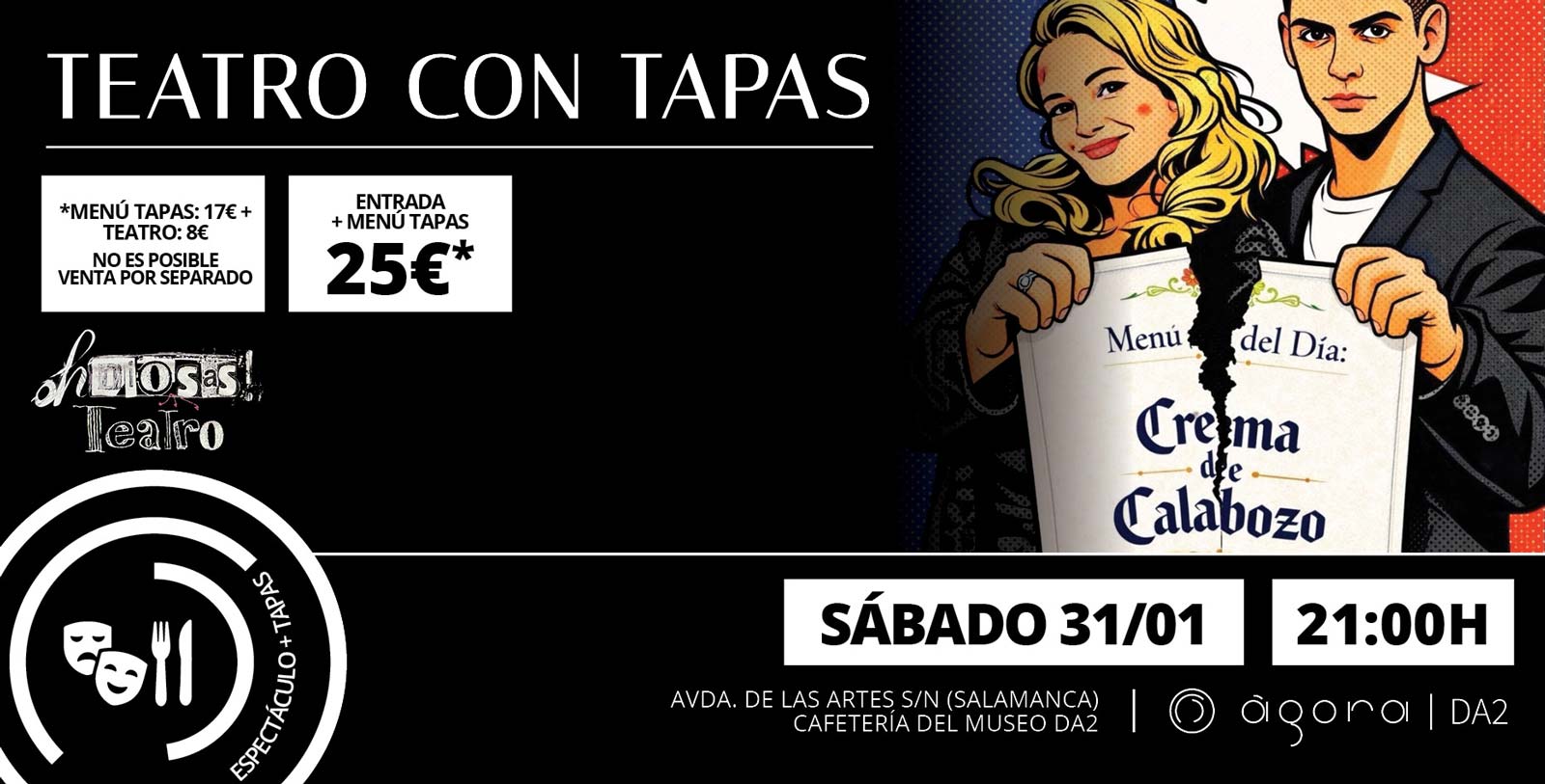 eventos Agora DA2 cena con teatro