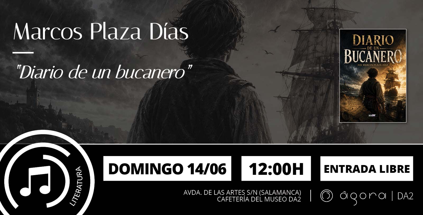 evento Agora da2 evento literario presentacion del libro salamanca